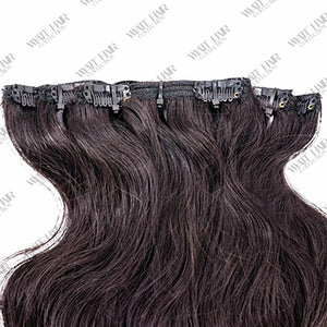 Raw Indian Curly Clip-in Extensions